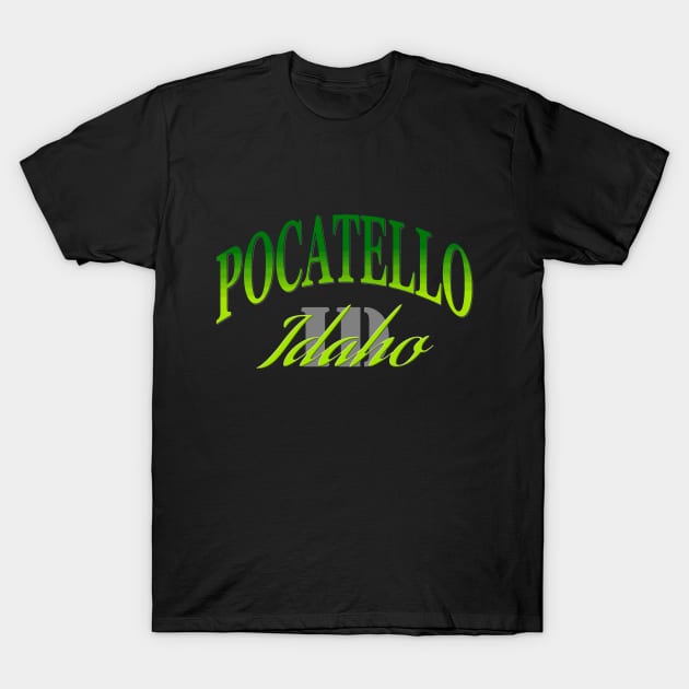 City Pride: Pocatello, Idaho T-Shirt by Naves